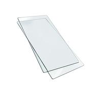 Sizzix Cutting Pads, Extended, 1 Pair, 37 x 15.5 x 0.7 cm,Transparent