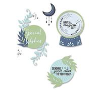 Sizzix Framelits W/Stamps Set (10 & 7) - Special Wishes 665940 by Olivia Rose