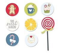 Sizzix Framelits Die Set 11PK w/Stamps Dessert Treats by Olivia Rose, 665471