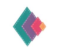 Sizzix Framelits Die Set 13PK - Fanciful Framelits, Katy Deco Diamonds by Stacey