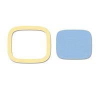 Sizzix Framelits Die Set 2PK, Rounded Square, One Size
