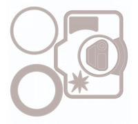 Sizzix Framelits Die Set 6PK w/4PK Stamps Memory Maker by Olivia Rose, Multicolor (665657)