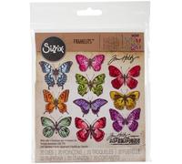 Sizzix Framelits Dies By Tim Holtz 20/Pk-Flutter By - 662269