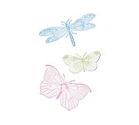 Sizzix Framelits Dies & Stamps - Engraved Wings by 49 and Market