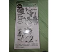 Sizzix Framelits with Stamps - Floral Safari 666011 by Olivia Rose