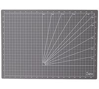 Sizzix Large Cutting Mat with Grid 663384 Self Healing Craft Mat for Scrapbooking & Cardmaking Grey One Size