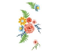 Sizzix Layered Clear Stamps Set Painted Florals by Sizzix