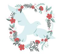 Sizzix Layered Stencils 4PK Dove, One Size