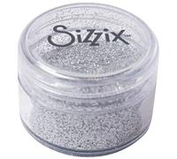 Sizzix Making Essential-Fine Biodegradable Glitter, Silver, 12g, 665457, One Size