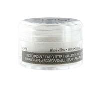 Sizzix Making Essential - Fine Biodegradable Glitter, White, 12g, 665456