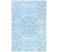 Sizzix Multi Level A5 Embossing Folder Floral Damask by Eileen Hull