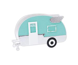 Sizzix ScoreBoards L Die Camper 3-D by Eileen Hull, 665155, Multicolor, One Size