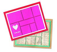Sizzix ScoreBoards XL Die Box Book by Eileen Hull, 665873, Multicolor, One Size