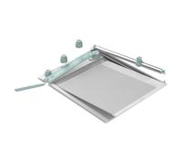 Sizzix Scoring Board & Trimmer (30cm x 30cm) | Tool for Creating Envelopes, 3-D Boxes, Trimming & Measuring | 665797, Mint/White, One Size