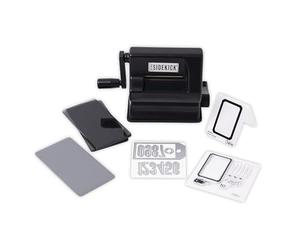Sizzix Sidekick Tim Holtz Mini Die Cutting and Embossing Machine and Beginners Craft Kit for Adults and Kids. Perfect for your Card Making, Journaling and Scrapbooking Supplies | 6.35cm Opening