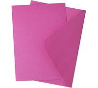 Sizzix Surfacez-Card & Envelope Pack, Pink, One Size