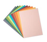 Sizzix Surfacez Cardstock 216gsm - A4 60PK (10 Eclectic Colours)