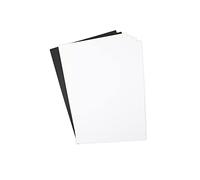 Sizzix Surfacez Cardstock A4 Black/Ivory/White 60PK | 665989 | Chapter 3 2022, Multicolor, One Size