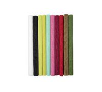 Sizzix Surfacez Crepe Paper, 12" x 24", Festive, 10 Sheets | 665991 | Chapter 3 2022, Multicolor, One Size