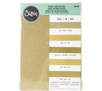 Sizzix Surfacez Opulent Cardstock Pack 8"X11.5" 50/Pkg-Gold 664532