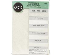 Sizzix Surfacez Opulent Cardstock Pack 8"X11.5" 50/Pkg-Ivory 664535