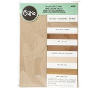 Sizzix Surfacez Opulent Cardstock Pack 8"X11.5" 50/Pkg-Rose Gold - 664534