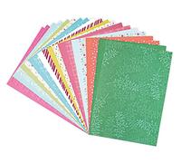 Sizzix Surfacez Patterned Paper A4 Festive 80PK | 665992 | Chapter 3 2022, Multicolor, One Size