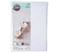 Sizzix Surfacez Shrink Plastic White A4 10 Sheets 664678 Jewellery Charm Making