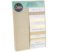 Sizzix 50-Pack A4 Surfacez Opulent Cardstock - Gold, none