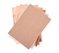 Sizzix 50-Pack A4 Surfacez Opulent Cardstock - Rose Gold, none