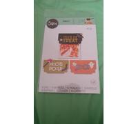 Sizzix Thinlits 10 Piece Set - Halloween Toppers 665951 By Olivia Rose