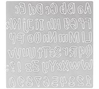 Sizzix Thinlits Die 664491 Bold Brush Alphabet by Sophie Guilar