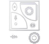 Sizzix Surfacez Texture Roll 6" x 48", White, One Size