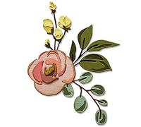 Sizzix Thinlits Die 665208 Bloom Colorize by Tim Holtz 17 Pack, Multicolour, One Size