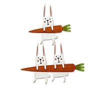 Sizzix Thinlits Die 665213 Carrot Bunny by Tim Holtz 11 Pack, Multicolour, One Size