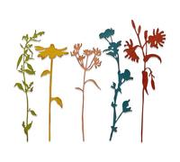 Sizzix Thinlits Die 665221 Wildflower Stems #3 by Tim Holtz 5 Pack, Multicolour, One Size