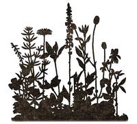 Sizzix Thinlits Die Flower Field by Tim Holtz, 665369, Multicolor, One Size