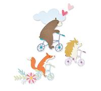 Sizzix Thinlits Die Set 11PK Joy Riders by Olivia Rose | 665888 |Chapter 2 2022, Multicolor, One Size