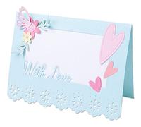 Sizzix Thinlits Die Set 11PK Lace Card Base by Olivia Rose, 665474