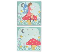 Sizzix Thinlits Die Set 13PK Fairy Scene by Lisa Jones, Grey, One Size