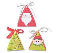 Sizzix Thinlits Die Set 15PK - Christmas Character Box by Kath Breen, 665338