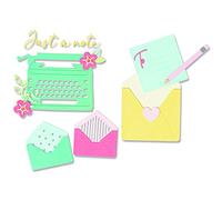 Sizzix Thinlits Die Set 16PK You've Got Mail by Olivia Rose, 665820, Multicolor, One Size
