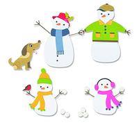 Sizzix Thinlits Die Set 17PK Snow Family by Jennifer Ogborn | 665959 | Chapter 3 2022, Multicolor, One Size