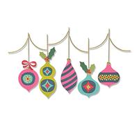 Sizzix Thinlits Die Set 18PK Funky Baubles by Jennifer Ogborn | 665949 | Chapter 3 2022, Multicolor, One Size