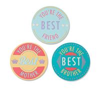 Sizzix Thinlits Die Set 18PK You're The Best by Jenna Rushforth, 665187, Multicolor, One Size
