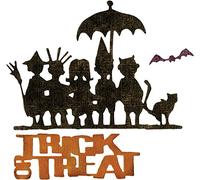 Sizzix Thinlits Die Set 3PK - Trick-or-Treat By Tim Holtz, multicolour