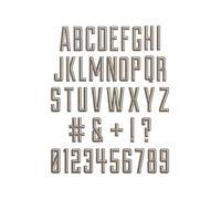 Sizzix Thinlits Die Set 41PK Alphanumeric Emporium by Tim Holtz, Multi-Colour, One Size