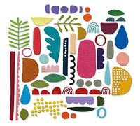 Sizzix Thinlits Die Set 43PK Abstract Elements by Tim Holtz, Plastic Paper, Multi-Colour, One Size