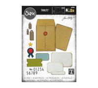 Sizzix Thinlits Die Set 45PK Collector by Tim Holtz | 665926 | Chapter 3 2022, Multicolor, One Size