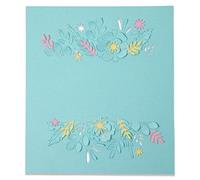 Sizzix Thinlits Die Set 4PK Floral Borders by Olivia Rose, 665186, One Size